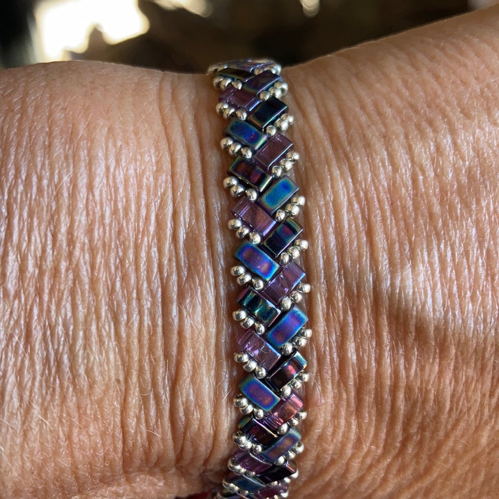 Herringbone bracelet